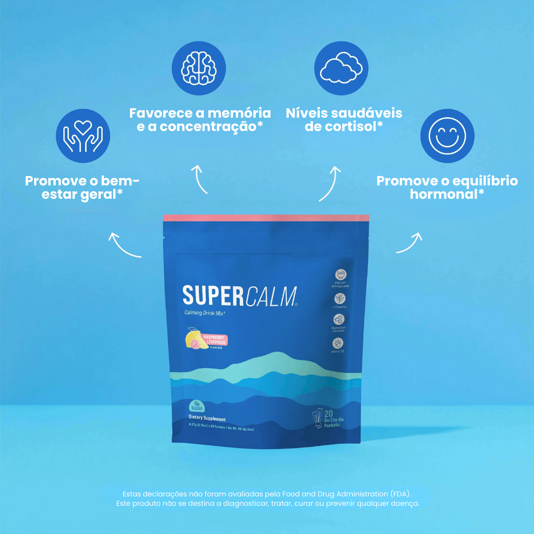 SUPERCALM – Bebida Natural Antiestresse