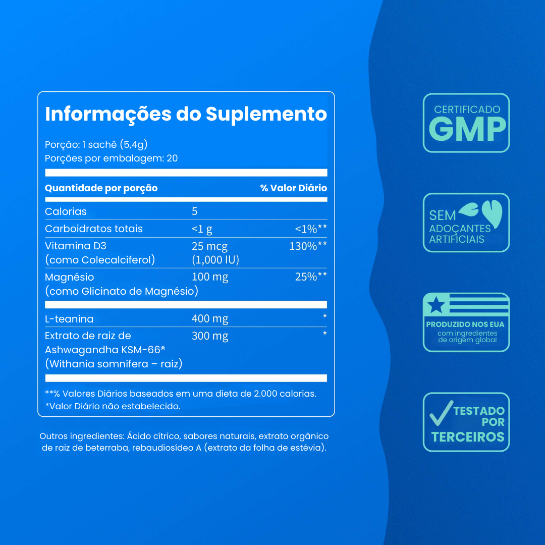 SUPERCALM – Bebida Natural Antiestresse