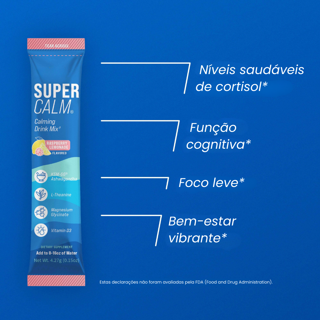 SUPERCALM – Bebida Natural Antiestresse